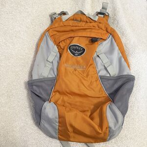 Osprey Halo LE Backwoods Travel Backpack Orange/Grey Hiking Daypack